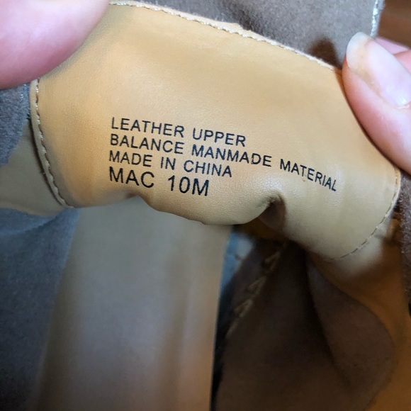 Crown Vintage Mac Wedge Ankle Booties Suede 10 - Picture 5 of 5